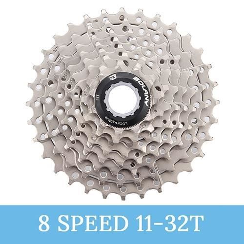 Pièce Détachée,Cassette de vélo 8 S 9 S 10 S 11 vitesses 11 25 11 28 11 32 11 36 T vélo route vtt roue libre - Type 8Speed 11-32T