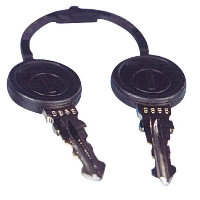 Clé De Rechange Camping Car, Caravane Standard Code 9 Zadi