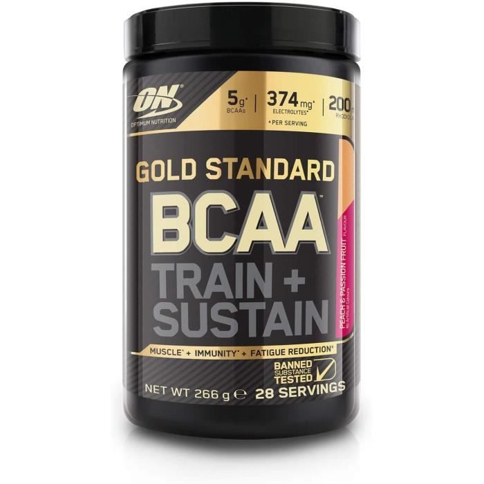 Vitamines, minéraux et compléments Optimum Nutrition Gold Standard BCAA Poudre, Complément Alimentaire BCAA en Poudre av 771468