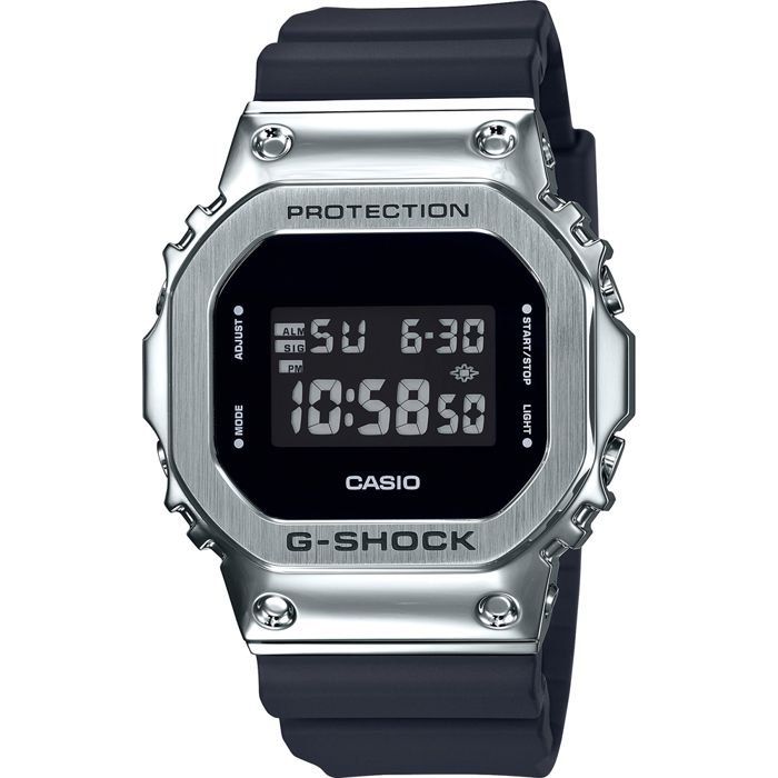 Casio G-Shock Montre Homme Résine Noir GM-5600-1E