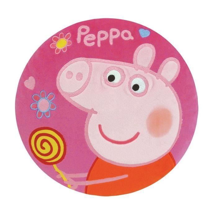 Fun HousePeppa Pig coussin brode pour enfant
