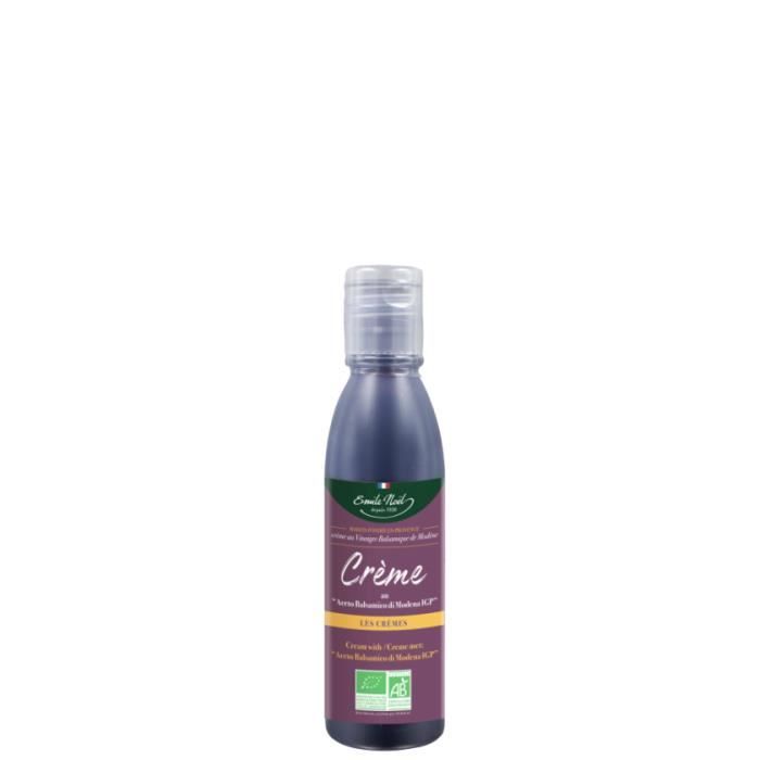 Vinaigrette Emile noel modele creme balsamique bio - 150 ml