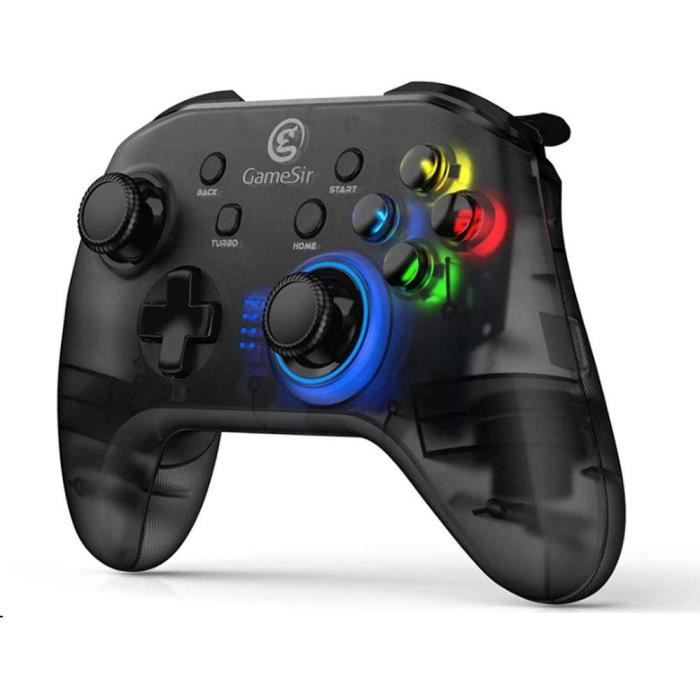GameSir T4 Manette de Jeu pour PC, Gamepad 2.4G Sans Fil pour Windows (7-8-8.1-10) PC 1544