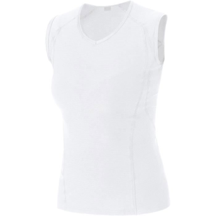 GORE WEAR M Base Layer - Maillot manches longues Femme - blanc