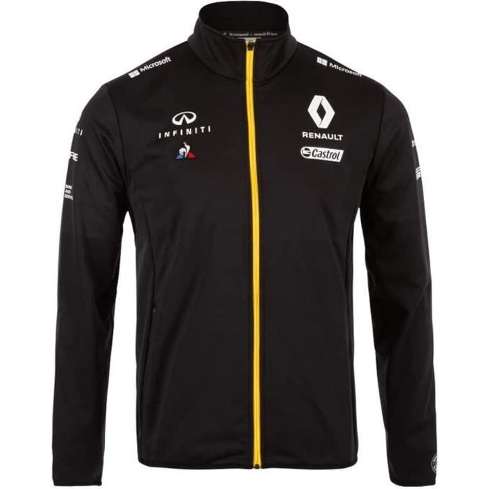 Veste Softshell Renault Team Le Coq Sportif F1 Racing Officiel Formule 1