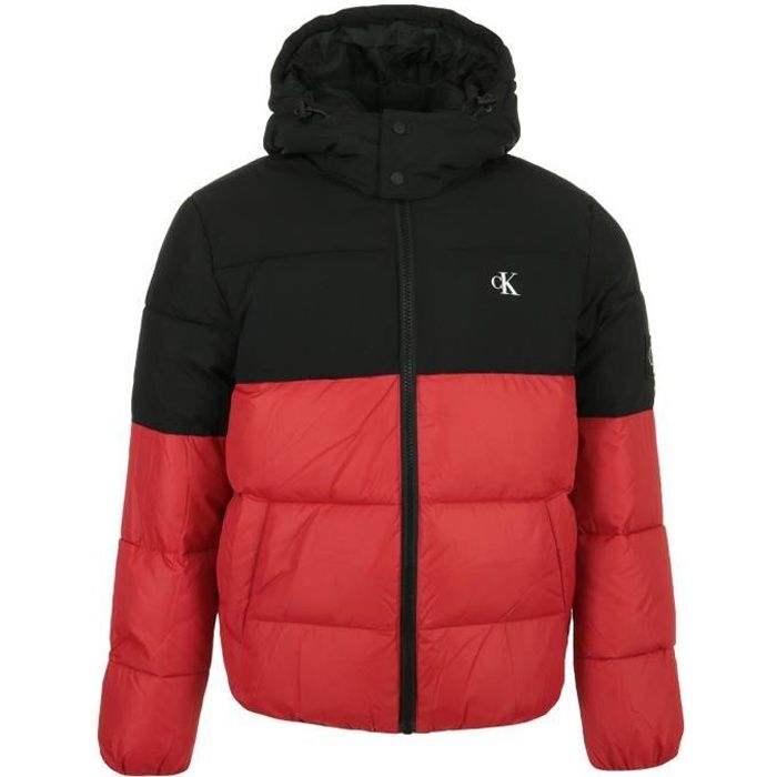 Doudoune Calvin Klein Color Block Hooded Jacket