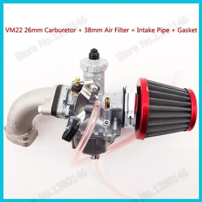 carburateur mikuni 26 mm vm22 lifan dirt bike dax quad buggy skyteam 50 110 125 140 chinois