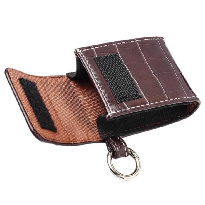 1 Pc oxymètre sac roman mode créatif support en cuir durable de rangement CARDIOFREQUENCEMETRE - ACCESSOIRE - PIECE DETACHEE