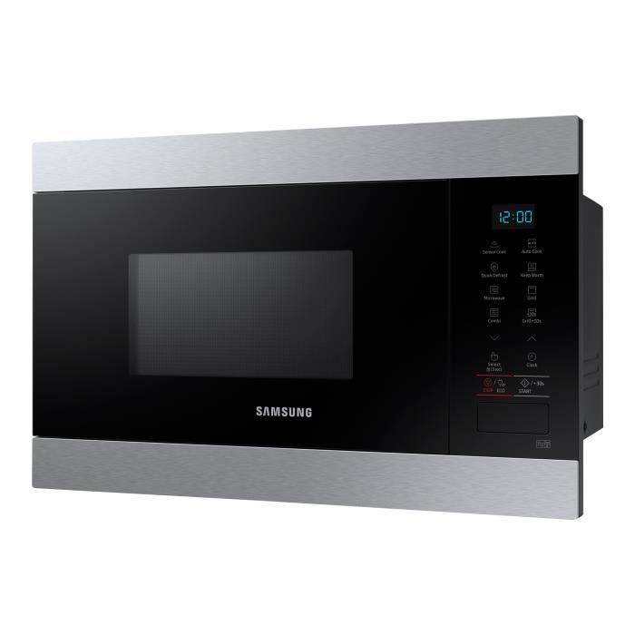 Samsung MG22M8074AT Four micro-ondes grill intégrable 22 litres 850 Watt inox