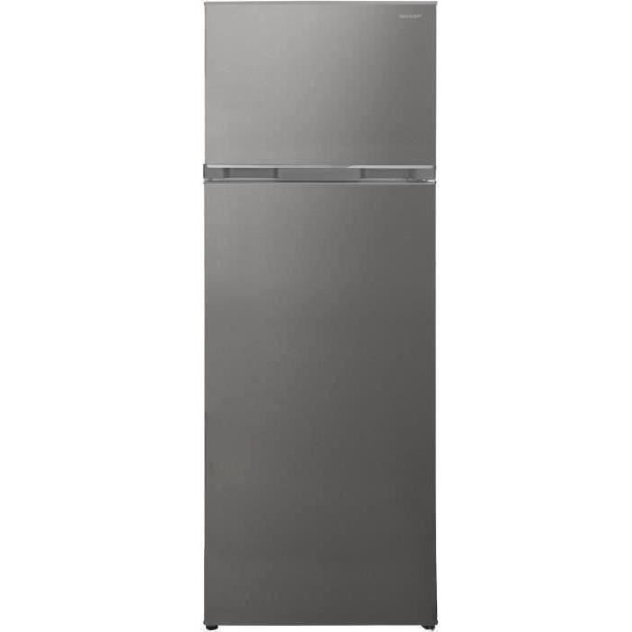 SHARP SJ-TB01NTXSF Réfrigérateur 2 Portes - 213 L - 2 portes et 4 compartiments -Silver