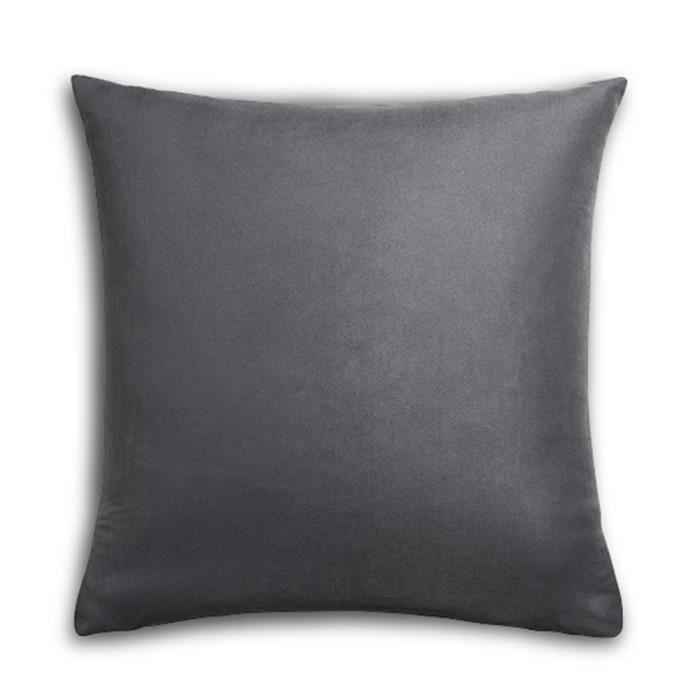 Lot 2 taies oreiller 63x63 polyester ACCESS Canon de fusil