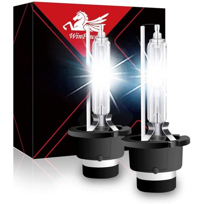 D2S D2R Ampoule Xénon Feu HID Lampe 35W Voiture Winpower Phare Avant 6000K 2pcs remplacement pour Philips 85122 Osram 66040/85126