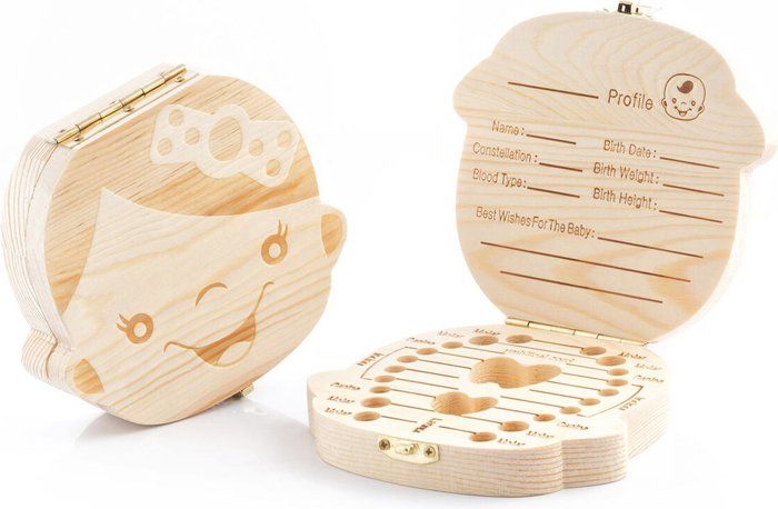 Boîte à Souvenirs Pour Bébé: Cadeau Coffret De Dent De Fée Pour Filles