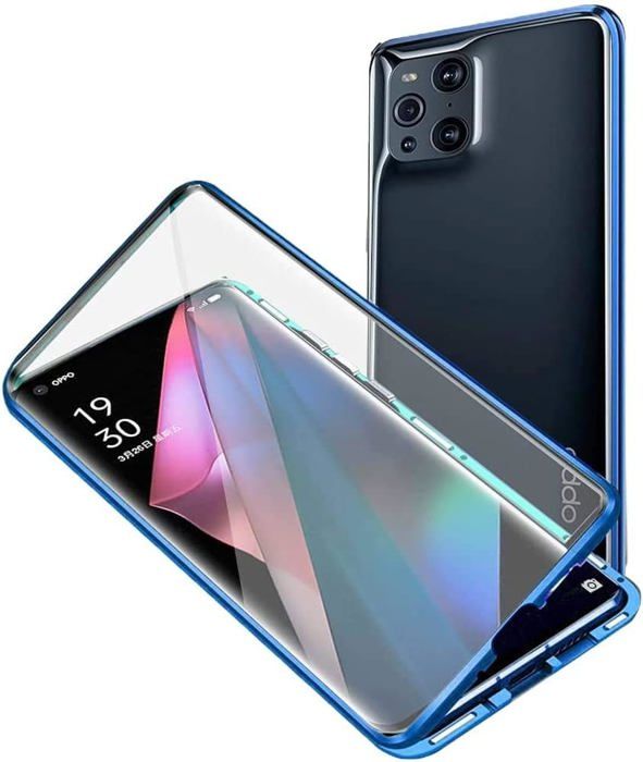 Coque Silicone TPU Rose + Verre Trempé Pour Oppo Find X3 Neo - Kit De Protection Neuf Little Boutik