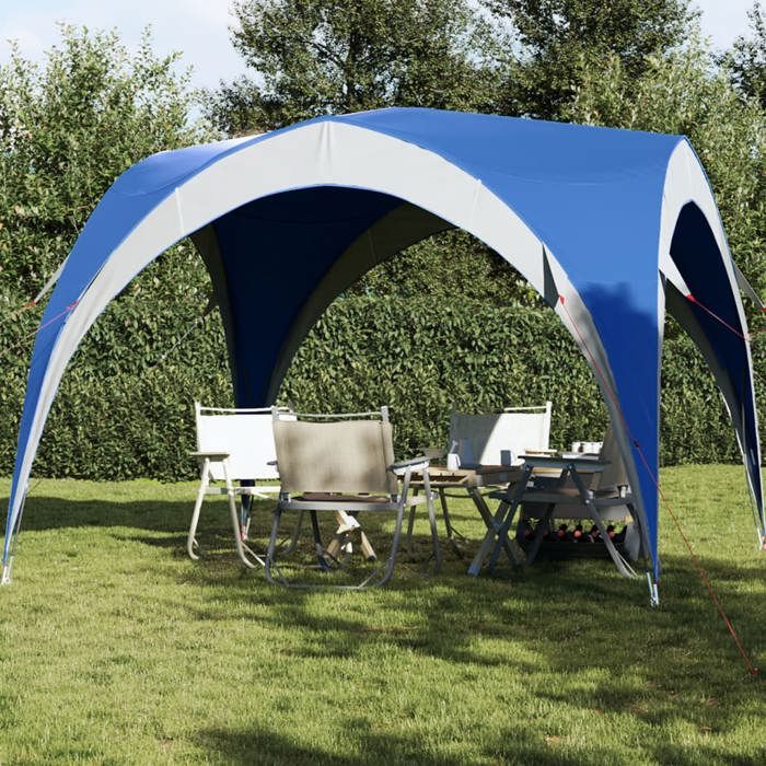 BESTLIFE Tonnelle de Jardin Tente de réception bleu imperméable FR 7 Kg