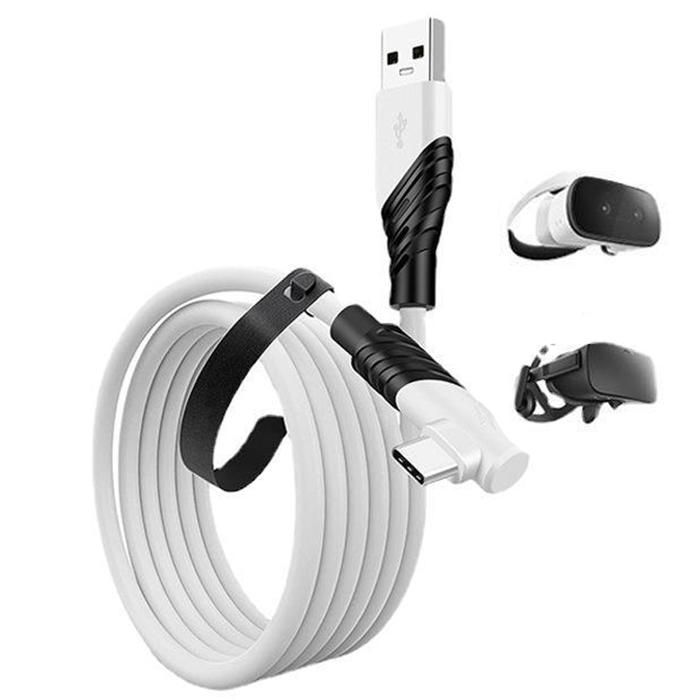 Câble Link USB 3.0 5 mètres Compatible avec Link Oculus