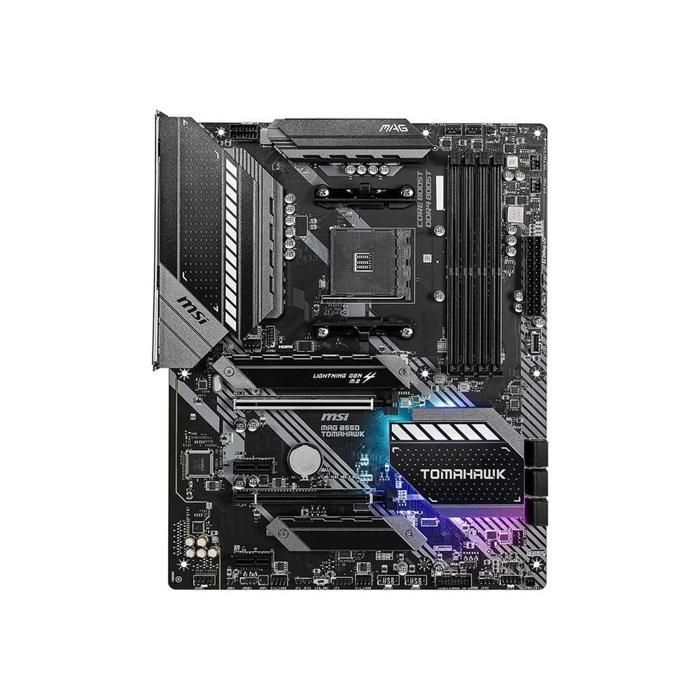 Carte mère MSI MAG B550 TOMAHAWK AMD B550 Socket AM4 4xDDR4 SDRAM 128 Go ATX - Msi