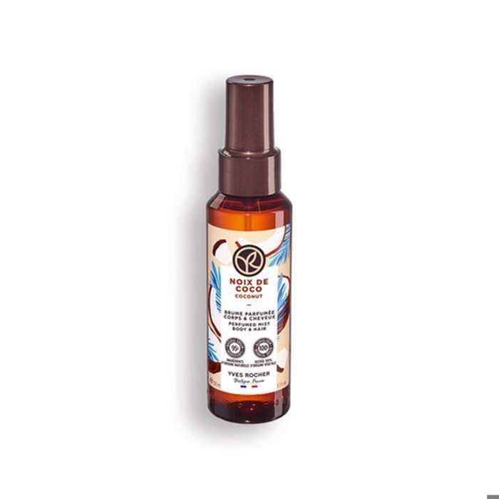 Spray Brume Parfumée - YVES ROCHER - Noix de Coco - 100ml - Eau fraîche - Fruité