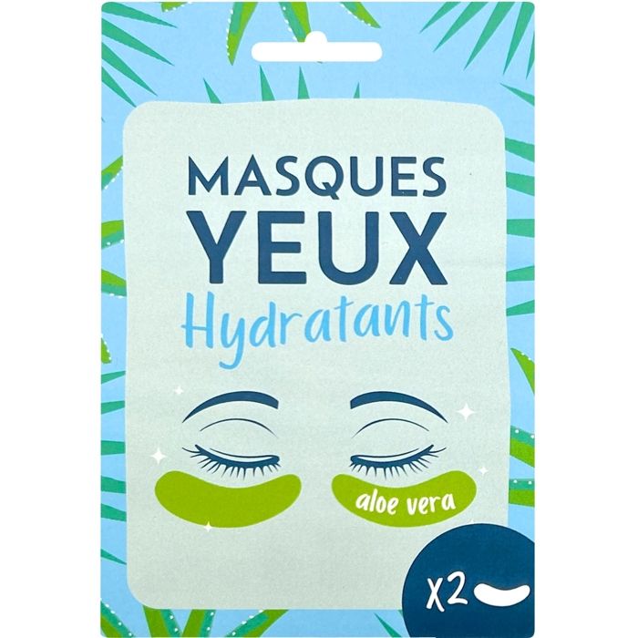 Patchs Hydratants pour les yeux - Senteur Aloe Vera - Masque Visage -  FRENCH TENDANCE - Cdiscount Au quotidien