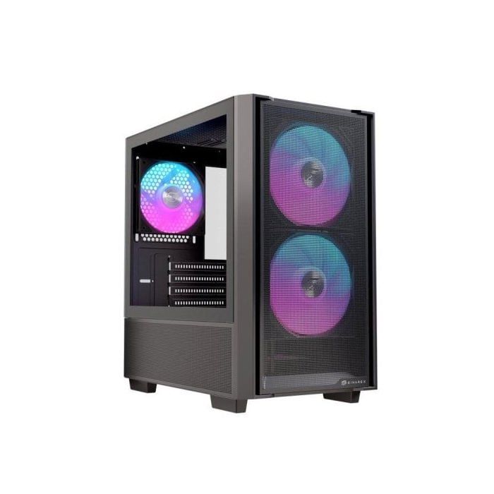 Boîtier Einarex PULSE PM150 RGB micro ATX Mini ITX Verre trempé RGB - vue 2