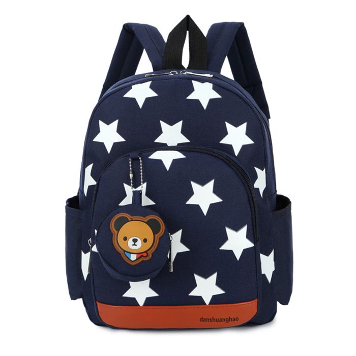 Stars cartoon maternelle cartables pour enfants maternelle garçons et filles - Jucnuz - bébé dessin animé double épaule sac de gra