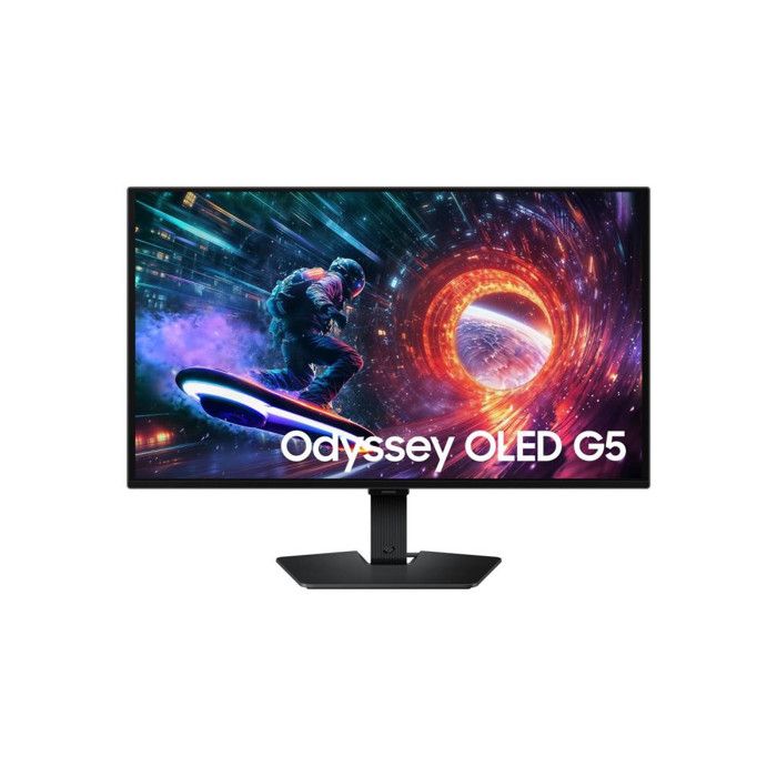 Écran gaming Samsung Odyssey OLED G5 27 G50SF QD OLED 180 Hz QHD HDR10 Adaptive Sync Glare Free Neuf - vue 2