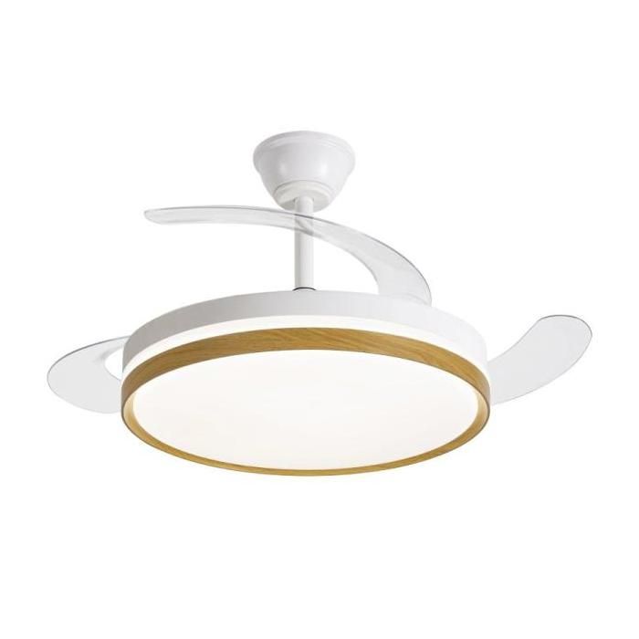 Ventilateur de Plafond avec Lumière Daewoo DW5010 106cm 6 Vitesses Pales Rétractables Silencieux Télécommande et App - vue 5