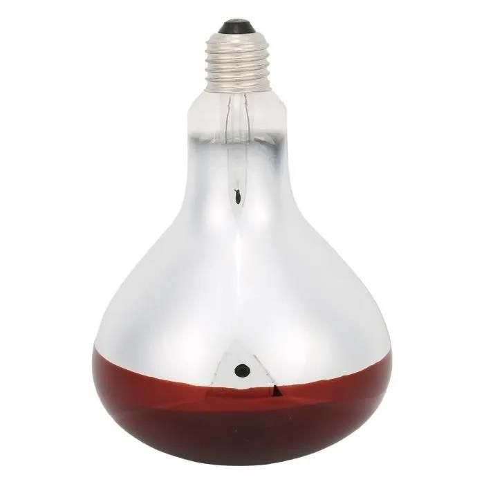 Ampoule de lampe chauffante infrarouge pour poussins CUQUE - 250W - 220V