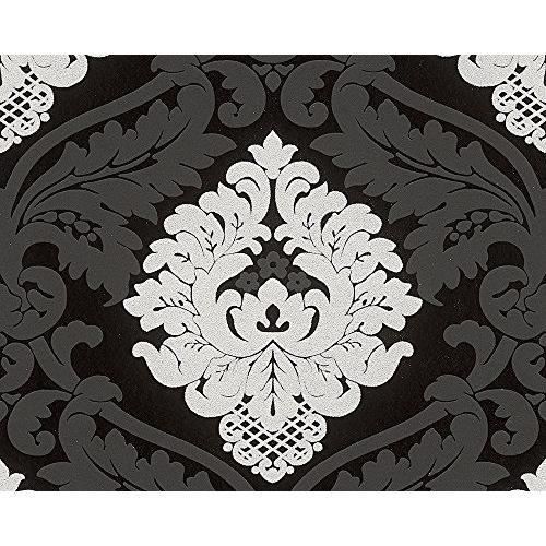 Papier Peint Baroque Noir Et Blanc Cdiscount