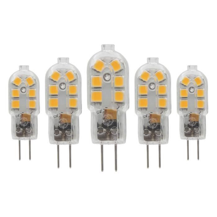 Ampoules LED G4 NonDimmable Blanc Chaud 3000K 2W 200LM Equivalent 20W