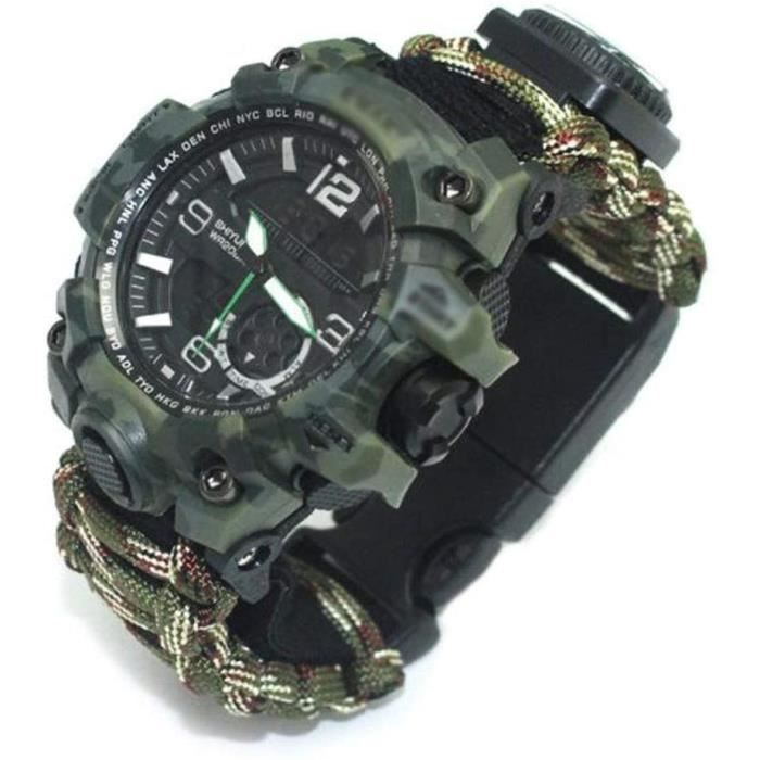 Montre de survie multifonctions sales