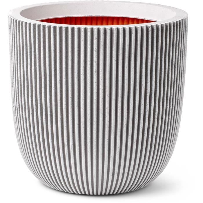 Pot de fleur boule CAPI EUROPE GROOVE NL 35 x 34 cm