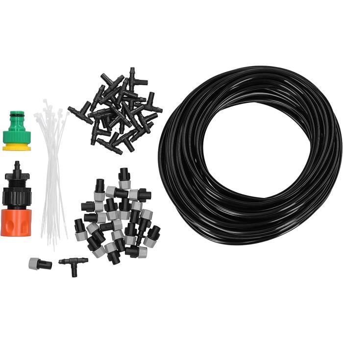 Kit Micro Irrigation Goutte à Goutte 15m - Système Arrosage Automatique Jardin DIY
