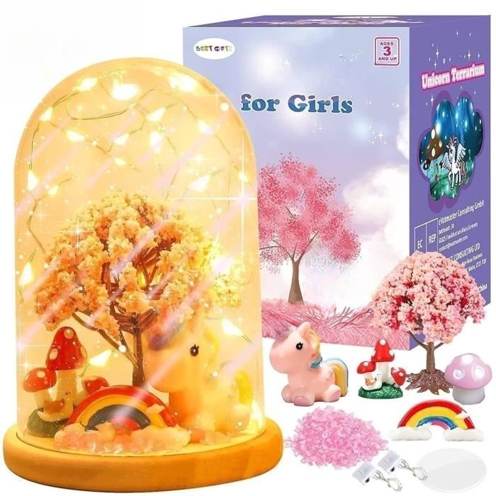 Kit Bricolage Creatif Fille , Veilleuses Enfants Jouet Activites Manuelles  pour Enfants Filles 4 5 6 7 8 9 10 Ans - Cdiscount Beaux-Arts et Loisirs  créatifs