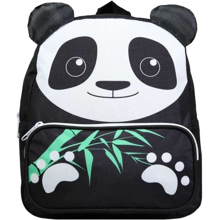 Sac Dos Gouter 26 Cm Maternelle Kids Noir Panda u3965
