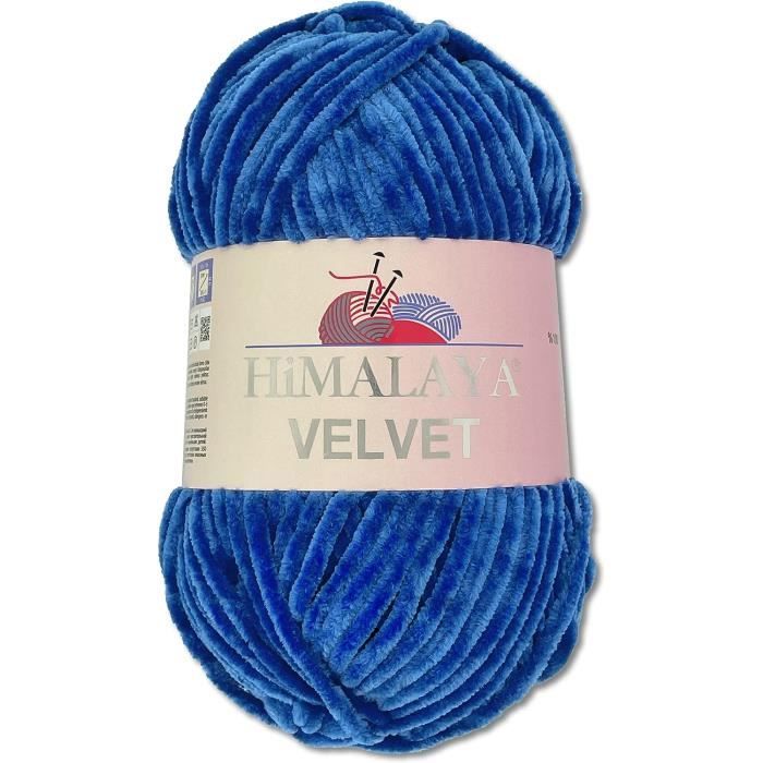 Laine Chenille Douce Himalaya Velvet – 1 écheveau 100 G / 120 M, Pour Amigurumi, Couvertures, Vêtements - 3