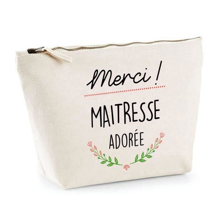 Trousse Merci Maitresse ador e Id e Cadeau Coll gue Travail