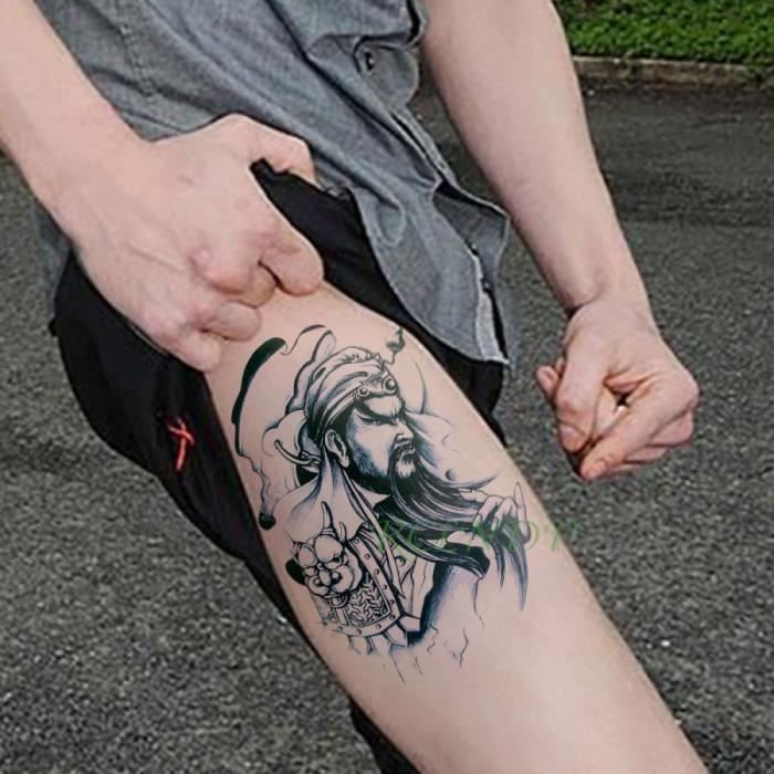 Tatouages temporaires Hippocampe lot de 2 tatouages