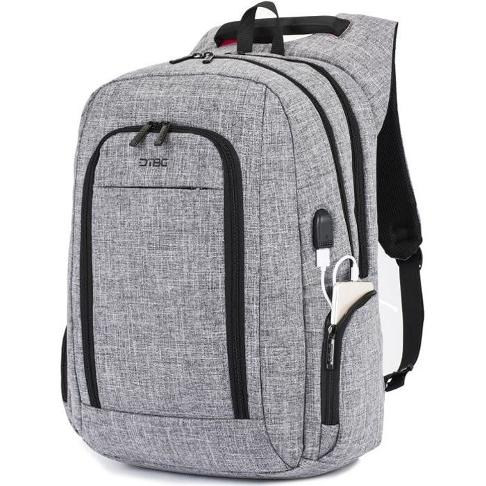 Dtbg Sac A Dos Pour Ordinateur Portable 17 3 Pouces Sac A Dos College Port De Chargement Usb Achat Vente Sac A Dos Informatique 0793244840746 Cdiscount