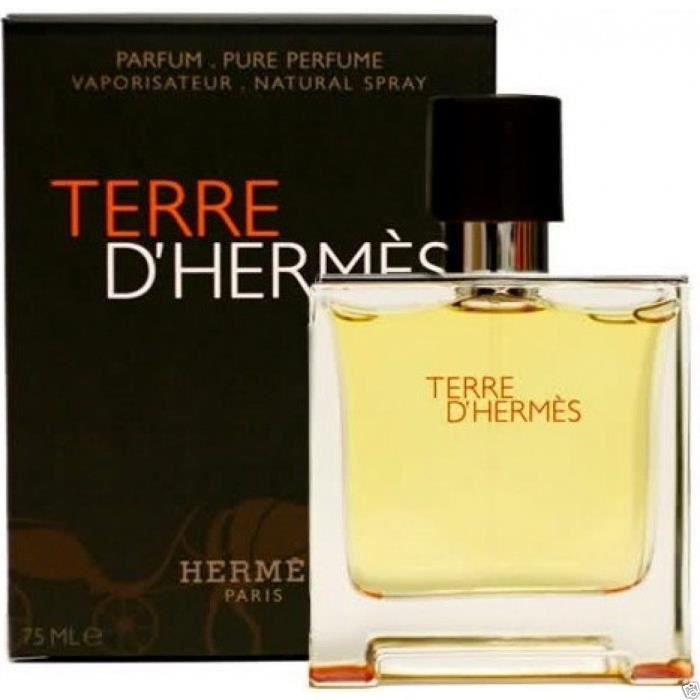 Terre D Hermes 75ml Eau De Parfum Homme Vaporisateur Achat Vente Eau De Parfum Terre D Hermes 75ml Eau De Cdiscount