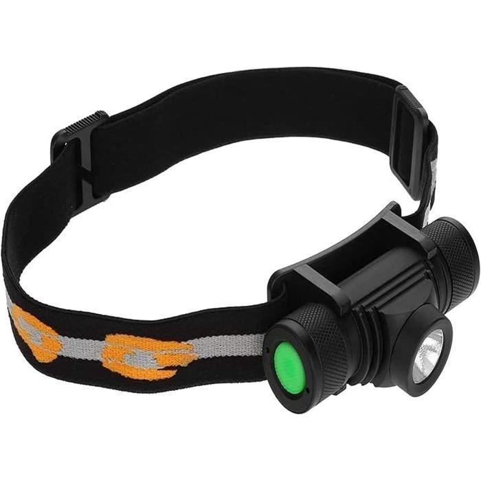 2 DEL---Lampe Frontale Led Portable Étanche Avec Chargeur Usb, Idéale