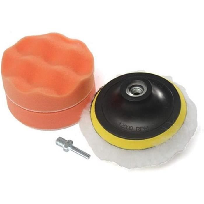 Kit de polissage / lustrage 11 pièces pour voiture - Neuf