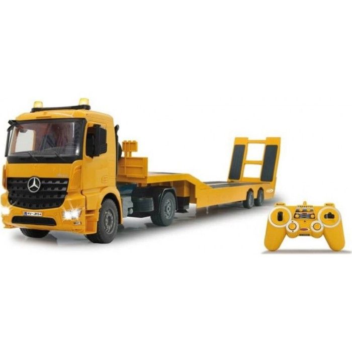 Jamara Camion à plateforme télécommandé MercedesBenz Arocs 24GHz 1:20