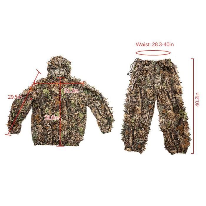 Vetement chasse camouflage 2025 3d
