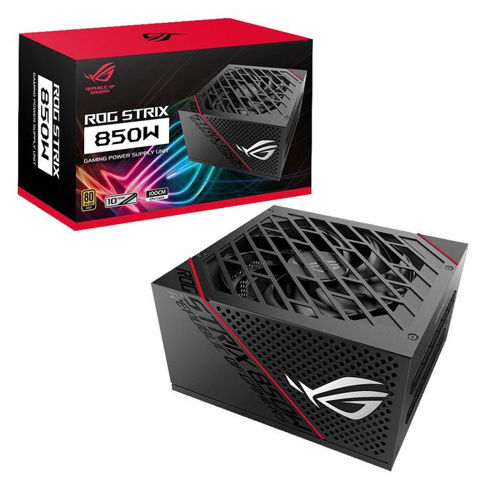 ASUS - Alimentation ROG STRIX 850W - Certifiée Gold 80 Plus - Garantie 10 ans