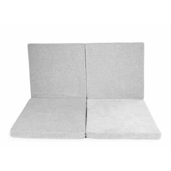 meowbaby tapis de jeu pour enfants et bebes 120x120 carre gris fabrique en ue cdiscount jeux jouets