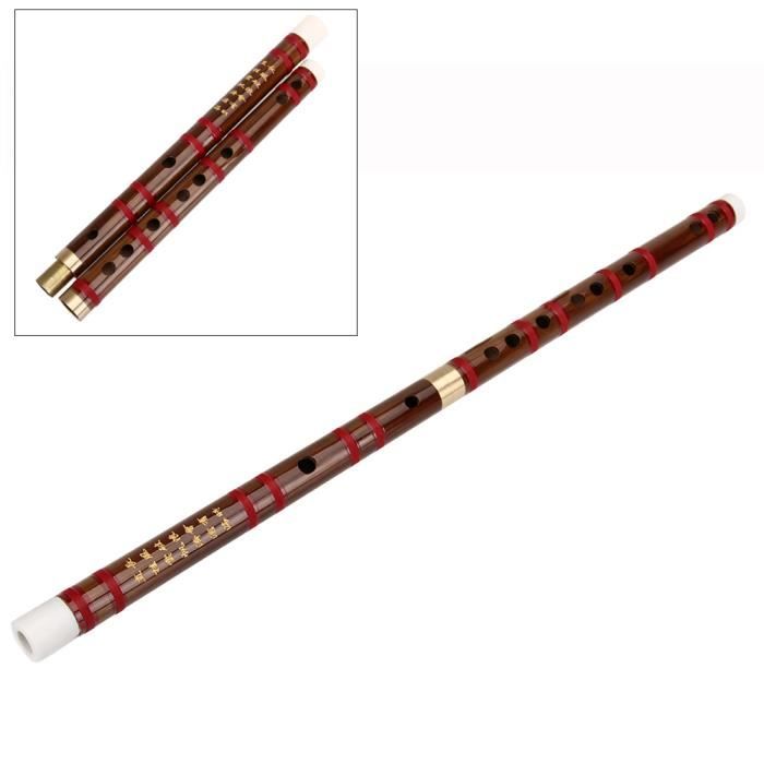 Flute En Bambou Traditionnelle D Instrument De Musique Chinois Dans Le Ton De Clef De D E F G Achat Vente Flûte Traversière La Flute De Bambou Est