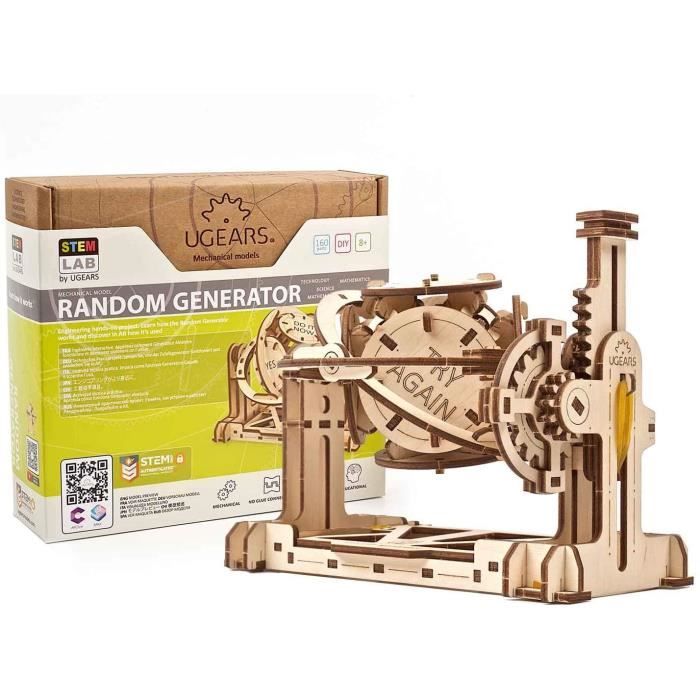 UGEARS Steampunk Airship - Ugears Puzzles en Bois 3D pour Adultes - Modèle mécanique en Bois