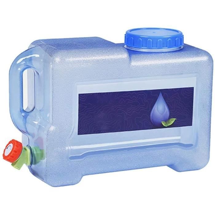 Seau en plastique reservoir deau potable 80l camping réservoir deau