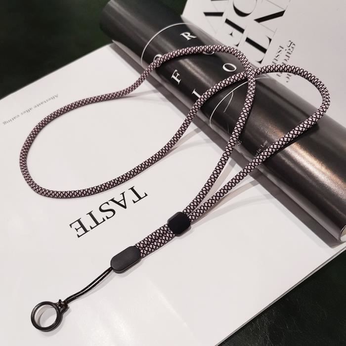 CASYX Cordon De Téléphone UNIVERSEL INFINITE Coloris Noir